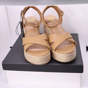 Madden NYC Women’s sandals Strappy Wedge Sandals nib